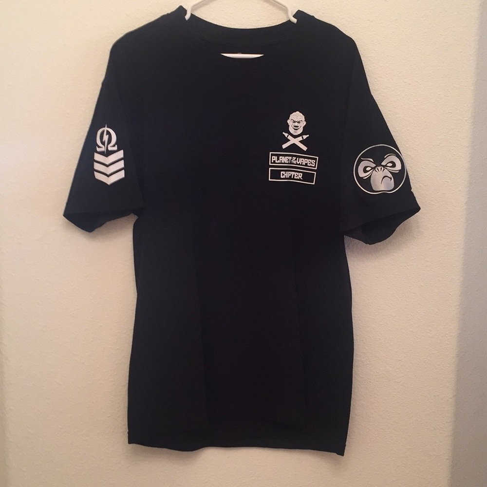 Limited Edition Planet of the Vapes Shirt.